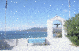 snowing at eleistria