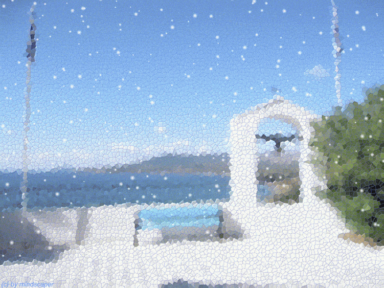 snowing at eleistria
