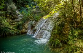 Polylimnio Waterfall