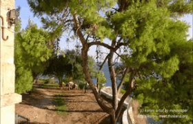 Koroni: Eleistria Park 360°-Panorama - Small