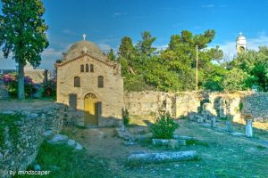 Agia Sophia Koroni & Apollo Temple Columns - Historics in Koroni