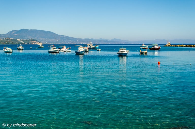 Fisherboats in the Harbour - Sea Story