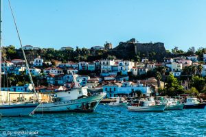 Koroni Harbour with Skyline