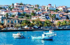 Koroni Skyline With Marina And Harbour - Mediterranean Spirit of Koroni