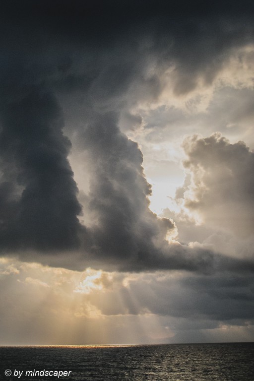 Morning Storm above the Mediterranean Sea - Koroni Weather