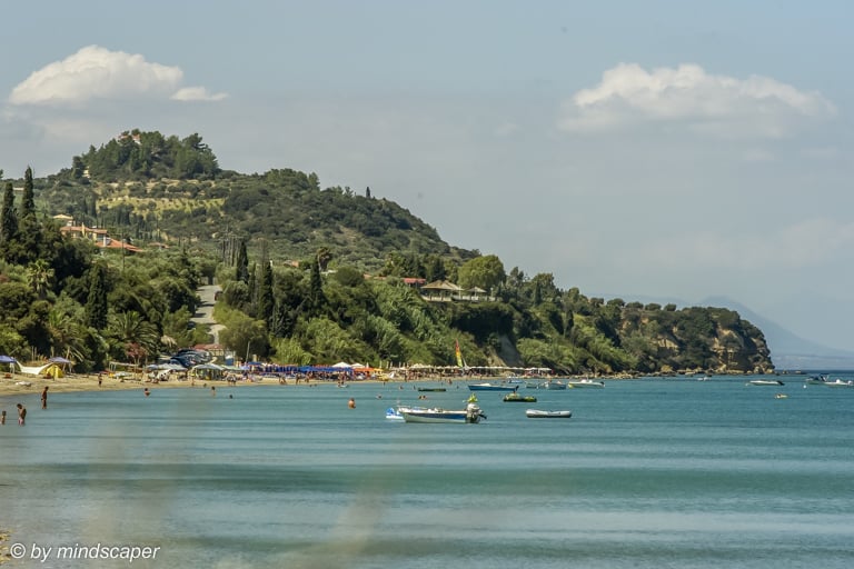 Peroulia Beach with Coast