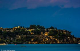 Nightrise at Eleistria, seen From Limanaki