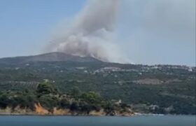 Fire in Akritochori - July 2022