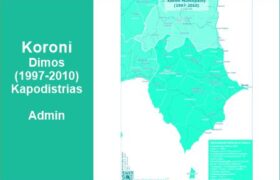 Dimos Koroni Kapodistrias 100 Map
