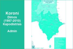 Dimos Koroni Kapodistrias 100 Map